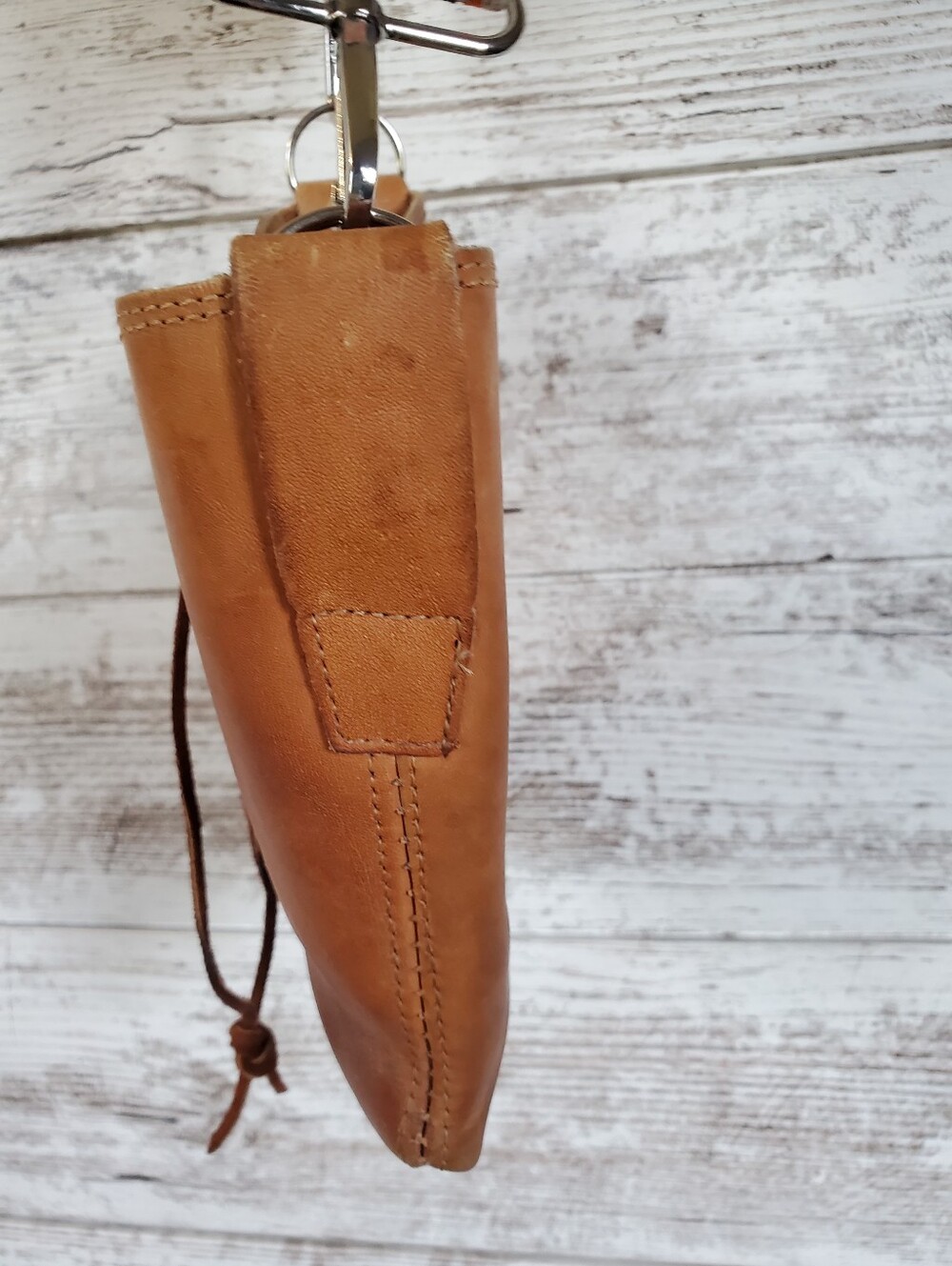 Handmade Cowboy Boot Crossbody Purse with Woven Boho Guitar Strap - Picture 4 of 16